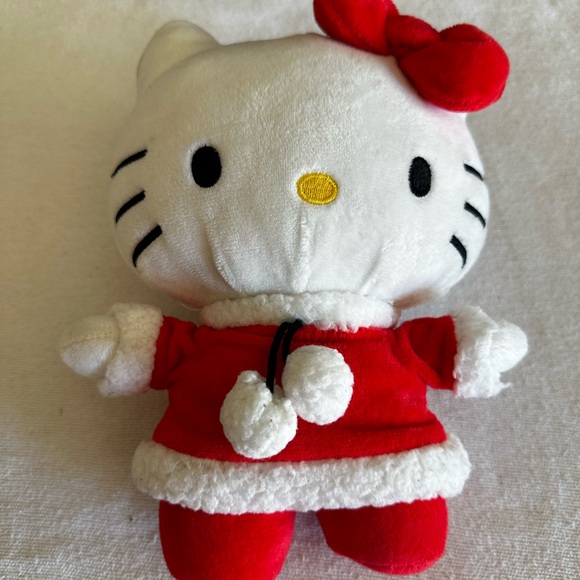Hello Kitty Red and White Plush Christmas Santa - Picture 6 of 11